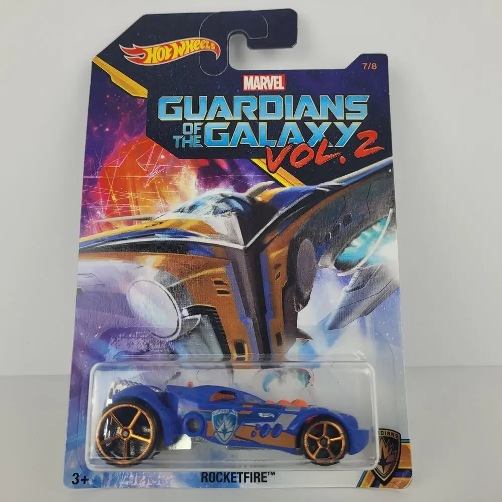 2017 Hot Wheels Marvel Guardians of the Galaxy Vol. 2 Rocketfire 7/8